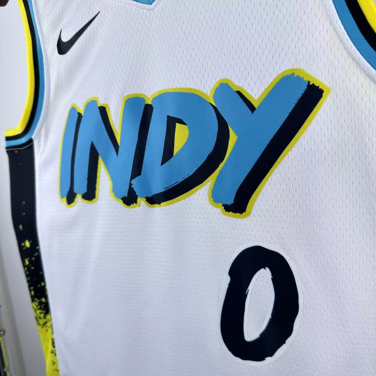 Indiana Pacers Swingman Icon Edition # Haliburton 0