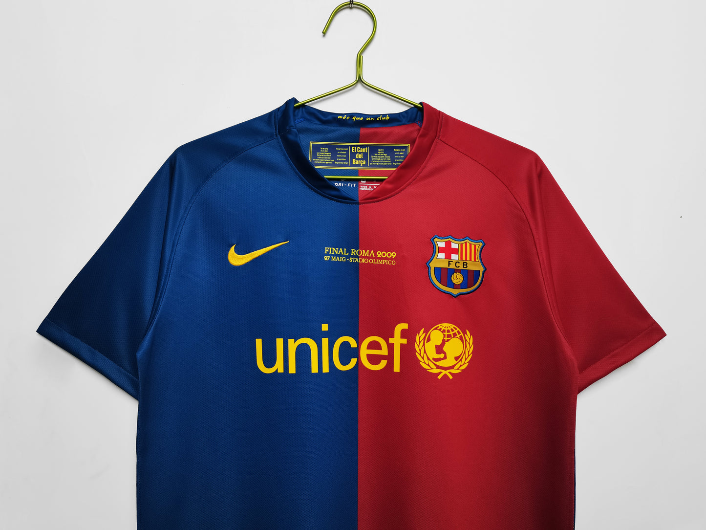 Barcelona Champions League Finale Roma 2009 Jersey