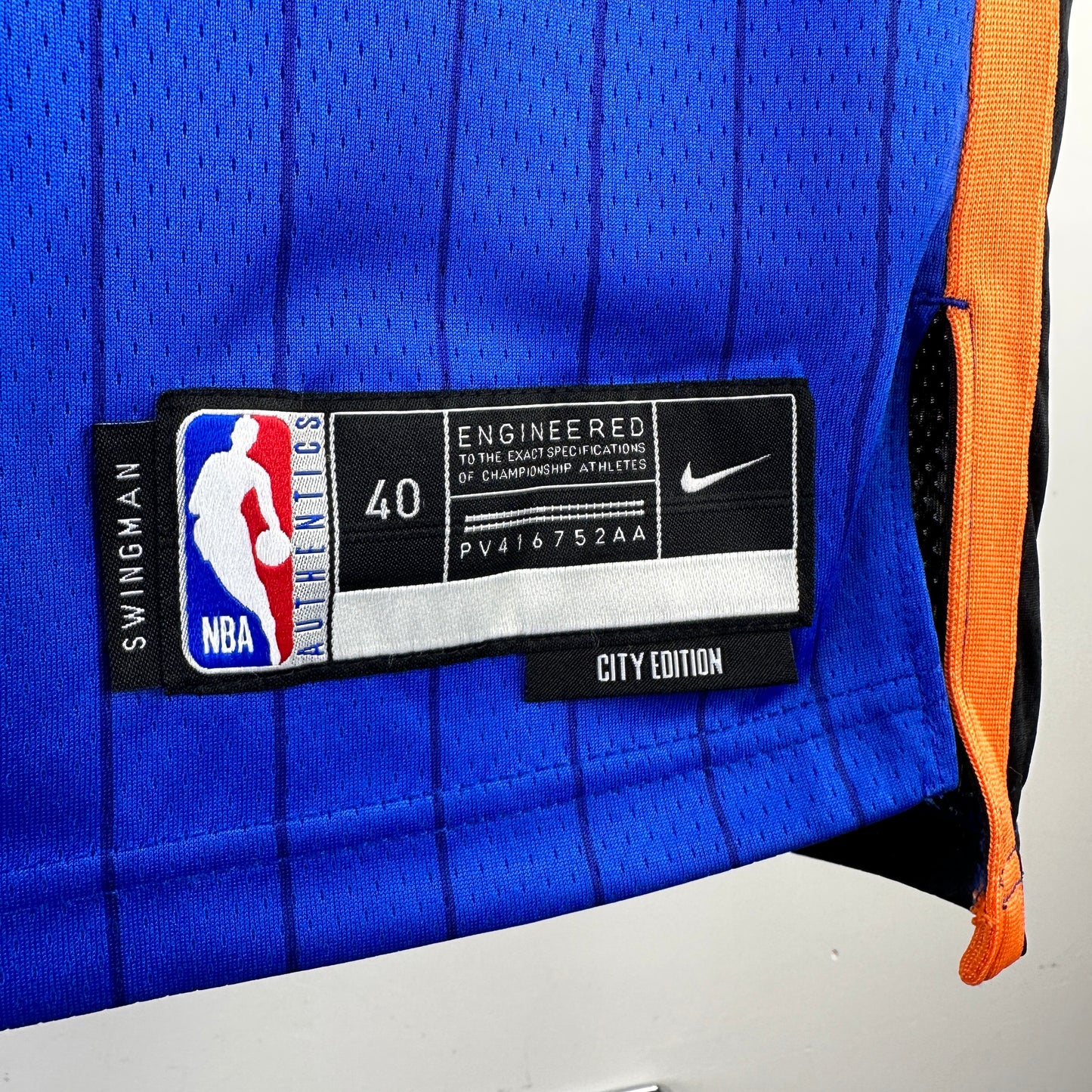 New York Knicks Swingman City Edition # Brunson 11