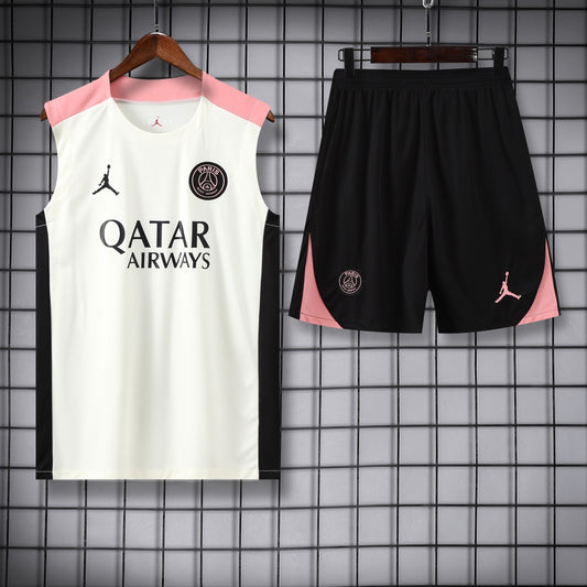 Paris Saint-Germain Kit Training Canotta 25-26 White