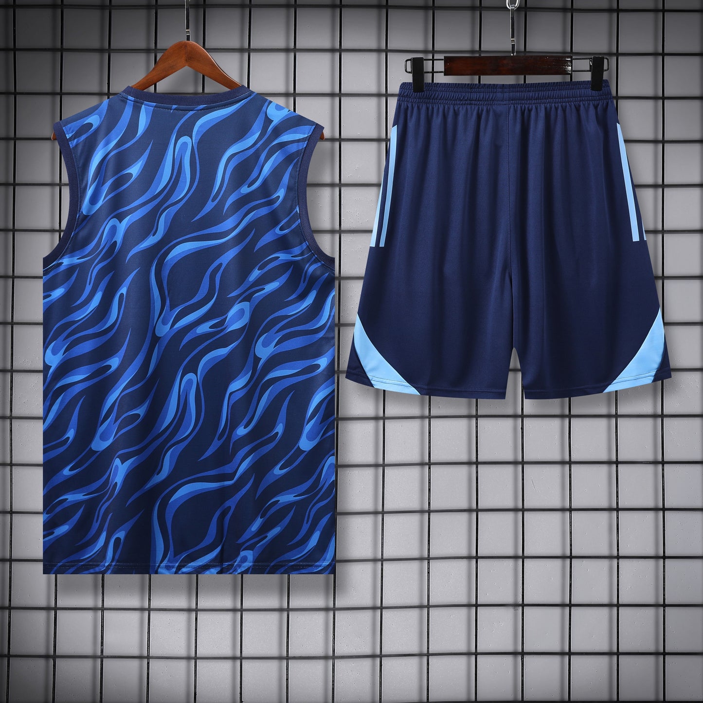 Real Madrid Kit Training Blue Canotta 25-26