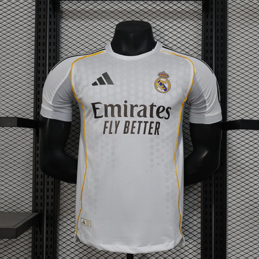Real Madrid Home Jersey 25-26 Player Edition
