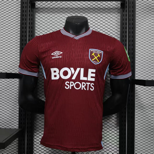 West Ham Home Jersey 25-26 Player Edition